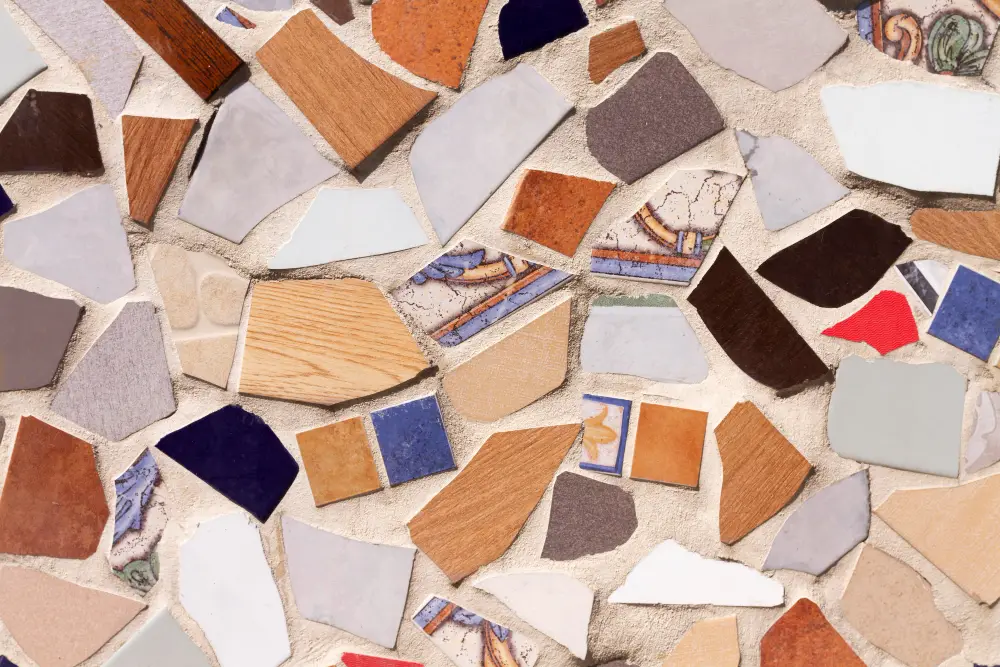 "Optez pour des carrelages respectueux de l’environnement alliant durabilité et esthétisme. Chez Affyn à Aigrefeuille-sur-Maine, nos carreleurs utilisent des matériaux recyclés pour des réalisations écoresponsables et élégantes."