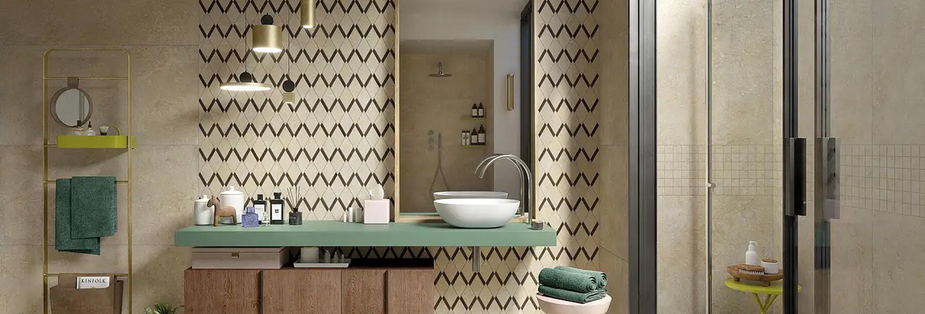 "Transformez votre salle de bain en un espace élégant et fonctionnel grâce à des carrelages de qualité. Chez Affyn à Le Pouliguen, nos carreleurs assurent des finitions soignées et durables pour sublimer votre intérieur."