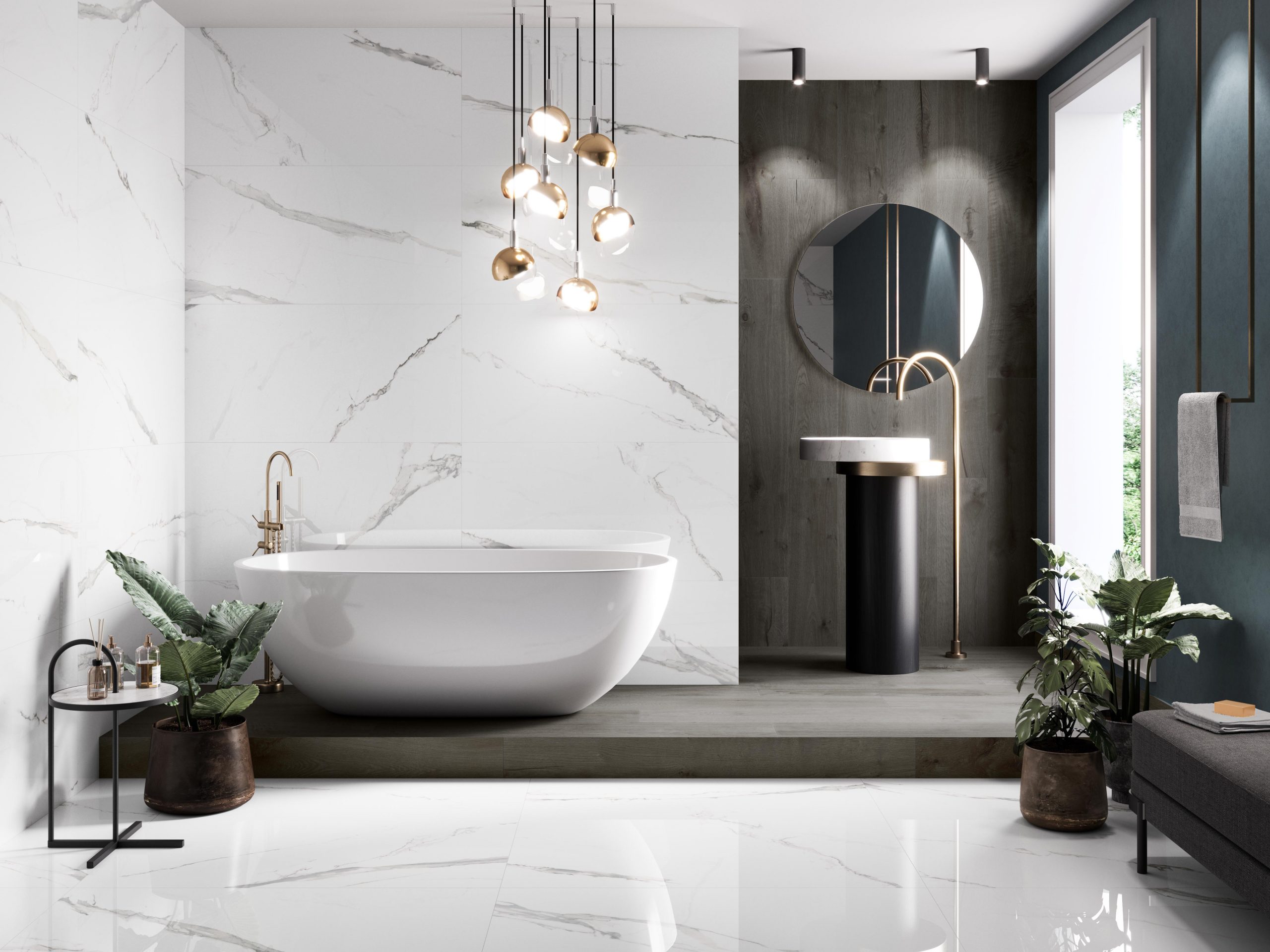  "Offrez-vous une salle de bains luxueuse et raffinée à Cordemais avec Affyn. Nos carreleurs experts réalisent des espaces sur mesure, alliant design élégant et matériaux haut de gamme."